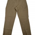 Dockers Slim Fit Mens Khaki Pants W32 L30 Casual Flat Front Stretch Cotton Blend