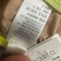 Basta Surf Crushed Velvet Micro Triangle Bra Pink Yellow Adjustable Straps Sz 2