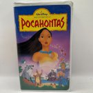 Walt Disney Pocahontas VHS 1995 Clamshell Animated Family Movie Pre-Owned