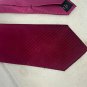 Stafford Essentials Burgundy Textured Silk Tie