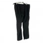 Scrubstar Womens Black Drawstring Cargo Scrub Pants Small S Stretch Cotton Blend