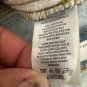 Loft High Waist Skinny Jeans Size 12P Distressed Denim Made In Guatemala Blue