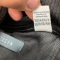 Van Heusen Mens Grey Pullover Sweater L 16-16.5 Button Neck Casual Lightweight