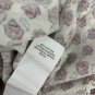 Lucky Brand Womens Floral Print Tie-Front Top Size S Cream/Red Lightweight