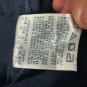 Chic Womens Petite Elastic Waist Pants Cotton Blend Navy Sz 16P Comfortable Fit