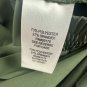 Tahari Women's XS Olive Green High-Waist Wide-Leg Pants With Tie Waist