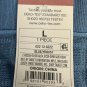 Auden Seamless Blue Boyshort Underwear Womens Large No Side Seams