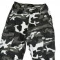 American Bazi Womens Camo Cargo Joggers Small Elastic Ankle Military Style Pants