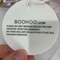 Boohoo Peach Sleeveless Midi Dress Pleated Skirt Womens Size 12 NEW