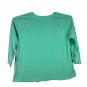 Danskin Now 3X/3XG (22W-24W) Women's Mint Green 3/4 Sleeve Sweater