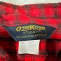 OshKosh B’gosh Plaid Men’s Long Sleeve Button-Up Shirt Western Casual XL Flannel