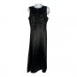 Walter Baker Womens Black Maxi Dress Size 4 Sleeveless Ruched Front Polyester