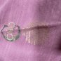 Cato Womens Plus Size 22/24W Purple Short Sleeve Blouse Relaxed Fit