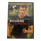 The Bourne Supremacy Widescreen DVD Matt Damon Action Thriller