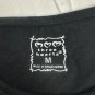 Three Hearts Womens Black Long Sleeve Top Medium Lightweight Casual Comfortable