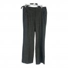 Larry Levine Petite Womens 8P Gray Button Accent Pants Lightweight Stretch Larry Levine Petite Womens 8P Gray Button Accent Pants Lightweight Stretch