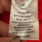 Blue B. Collection Poppy Red T-Shirt With Sequin Cowboy Boots Design Size M