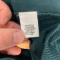 APT. 9 Womens Medium Green V-Neck Long Sleeve Sweater Acrylic Blend Stylish Fit