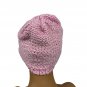 Reebok Women's Pink Knit Beanie Rams Logo One Size Fits All 100% Acrylic