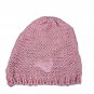 Reebok Women's Pink Knit Beanie Rams Logo One Size Fits All 100% Acrylic