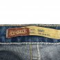 Big Star Womens Remy Low Rise Fit Denim Shorts Size 26 Blue Embroidered Pockets