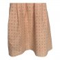 J.Crew Womens Eyelet Cap Sleeve Dress Pink 6 Fit & Flare Nylon Cotton Lined