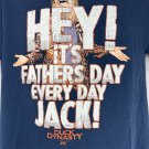 Duck Dynasty Mens Graphic T Shirt Fathers Day Every Day Jack Gildan Navy Medium