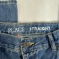 Childrens Place Straight Leg Denim Jeans Size 18 Slim Washable Durable Blue