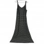 Sonoma Life+Style Striped Maxi Dress Sleeveless V-Neck Black & White XL