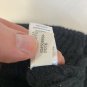 Express Womens Black Knit V-Neck Sweater XS 100% Cotton Crisscross Back Detail
