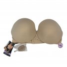 Maidenform 34D Strapless Dreamwire Bra Natural Lift No Poke Lightweight Beige Maidenform 34D Strapless Dreamwire Bra Natural Lift No Poke Lightweight Beige