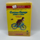 Curious George Rides A Bike DVD Classic Animated Stories Ages 4-9 Scholastic