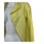 Free People Womens Open Knit Cardigan Yellow Long Sleeve Lightweight Soft