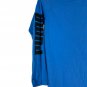 Puma Youth Boys Performance Long Sleeve T-Shirt Size Large 14-16 Blue Logo