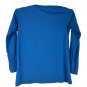 Puma Youth Boys Performance Long Sleeve T-Shirt Size Large 14-16 Blue Logo