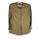 Tommy Hilfiger Womens Tan Military Style Jacket - Size 14W