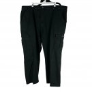 Wrangler Mens Black Cargo Pants Size 44x30 Relaxed Fit 100% Cotton Workwear Wrangler Mens Black Cargo Pants Size 44x30 Relaxed Fit 100% Cotton Workwear