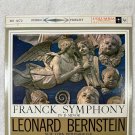 Franck Symphony In D Minor Leonard Bernstein NY Philharmonic LP 33RPM Columbia Franck Symphony In D Minor Leonard Bernstein NY Philharmonic LP 33RPM Columbia