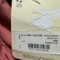 Ana Womens Cropped Denim Jacket Bohemian Rose Large Frayed Hem Button Front