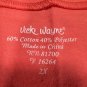 Vicki Wayne Coral 3/4 Sleeve Womens V-Neck Knit Top Size 2X Comfortable