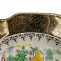 Vintage Gold Gilded New Jersey Collector Plate With Landmarks & State Emblem