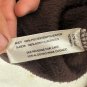 Carolyn Taylor Women's Brown Full-Zip Jacket With Ribbed Sleeves Size L