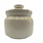 Vintage Ceramic Sugar Bowl Hand-Painted Strawberries Pattern Cream Lid Retro