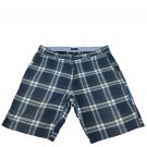 Club Room Navy Plaid Mens Shorts Size 36 Casual Classic Fit Summer Comfort Club Room Navy Plaid Mens Shorts Size 36 Casual Classic Fit Summer Comfort