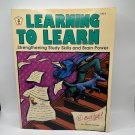 Learning To Learn Gloria Frender 1990 Paperback Education Self-Help Pre-Owned
