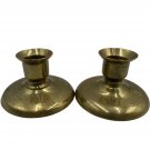Vintage Brass Candlestick Holders With Engraved Floral Design Set Of 2 Antique Vintage Brass Candlestick Holders With Engraved Floral Design Set Of 2 Antique