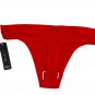 BeMe Invisibles Womens Red Thong XS Seamless Lightweight Soft Comfort Stretch