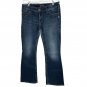 Silver Womens Suki Surplus Bootcut Jeans W31/L32 Dark Wash Stretch Denim