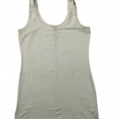 Maurices Womens Small Beige Tank Top Scoop Neck Stretch Fit Casual