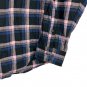 Sonoma Mens Flannel Button-Up Shirt XXL Pink Blue Plaid Long Sleeve Casual